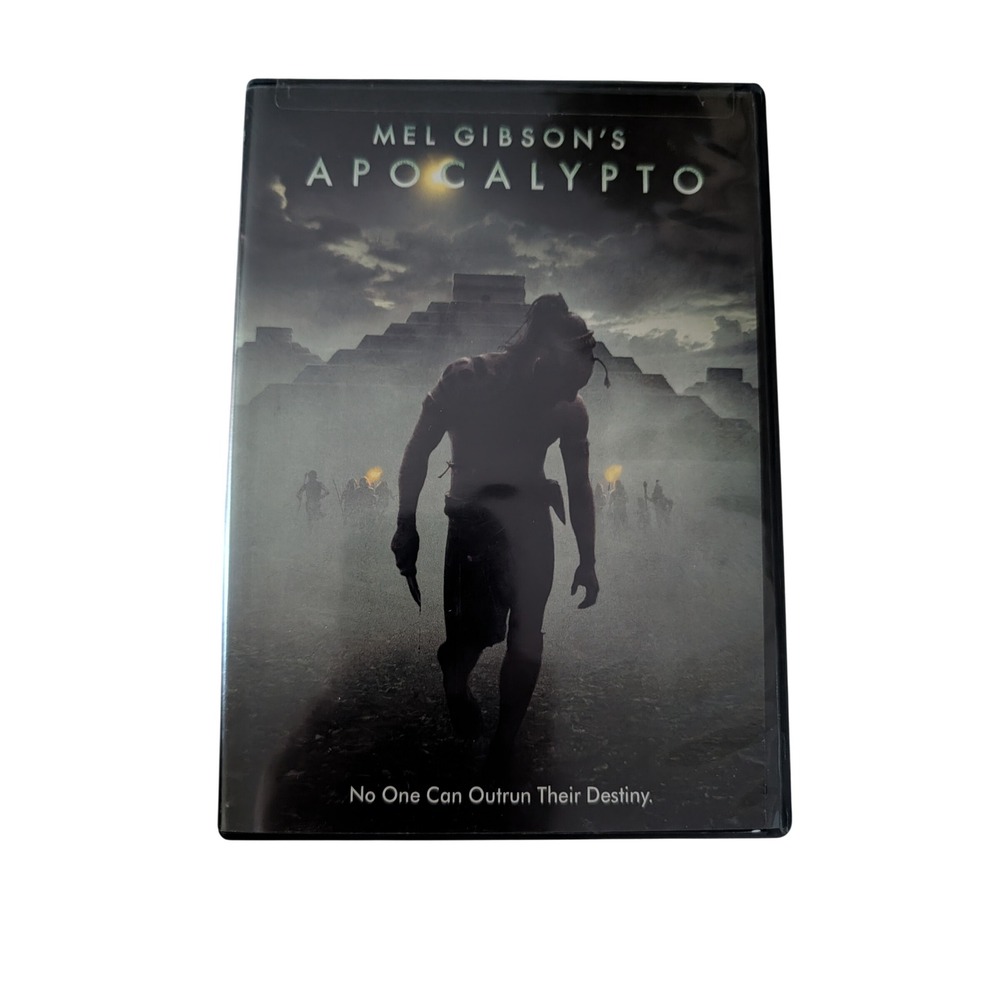 Apocalypto DVD 2007 Mel Gibson Mayan Action Adventure Widescreen Slipcover